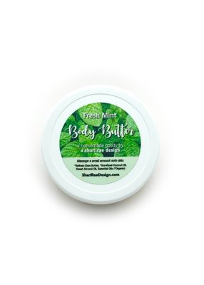 Fresh Mint Body Butter 8 oz.