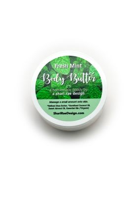 Fresh Mint Body Butter 4 oz.