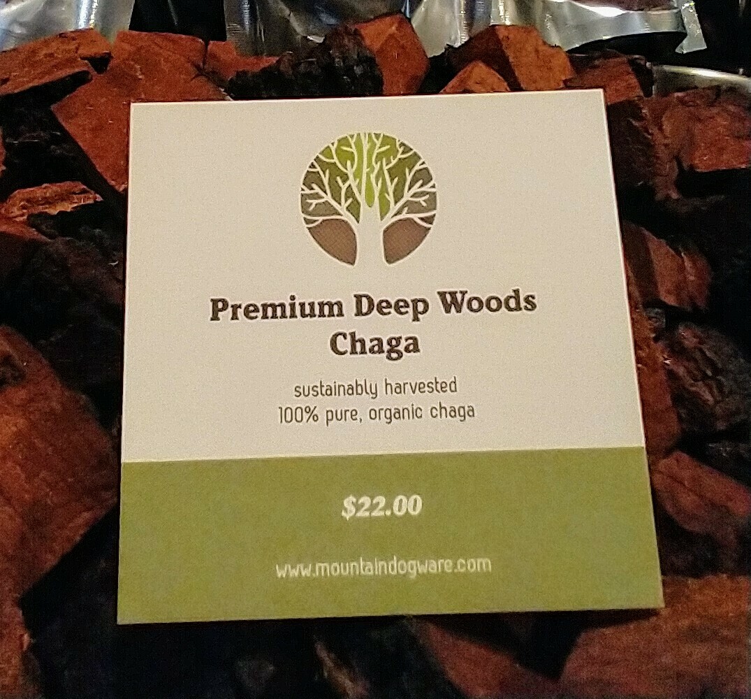 Premium, Organic Chaga