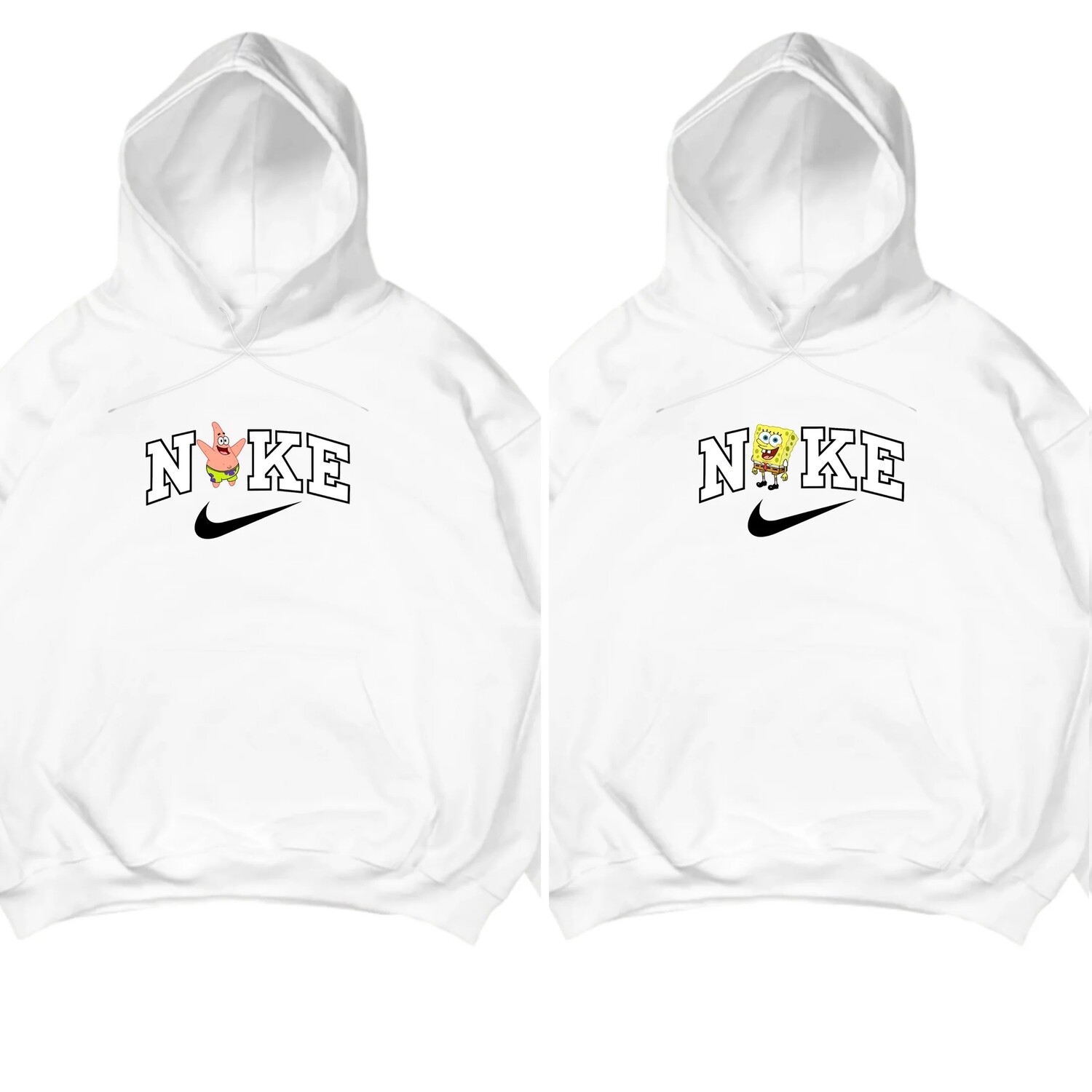Sudaderas  juego de Bob Esponja/Patricio