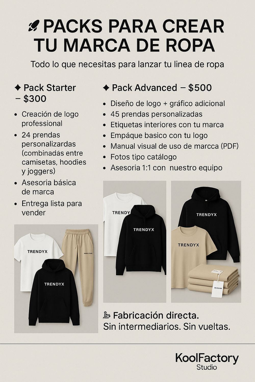 🔹 Pack Avanzado – $600