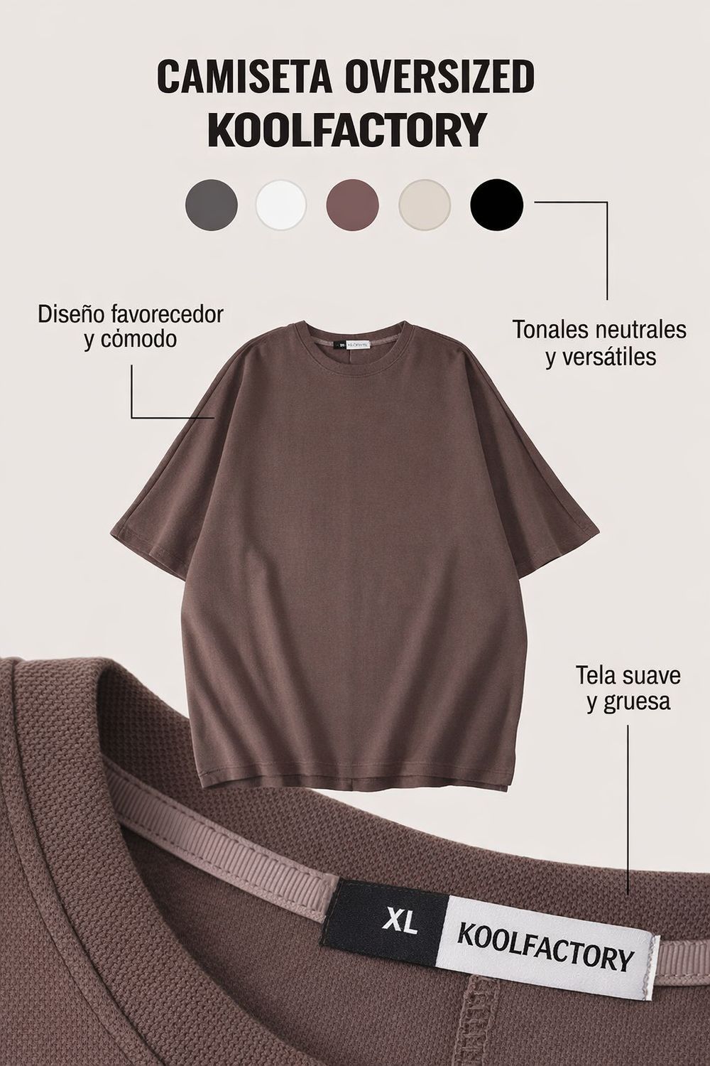 Camiseta Oversize