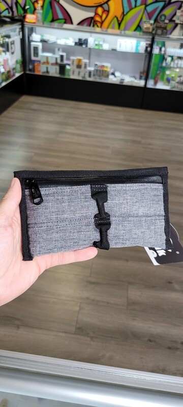 7.5&quot; Zip Pouch - Grey