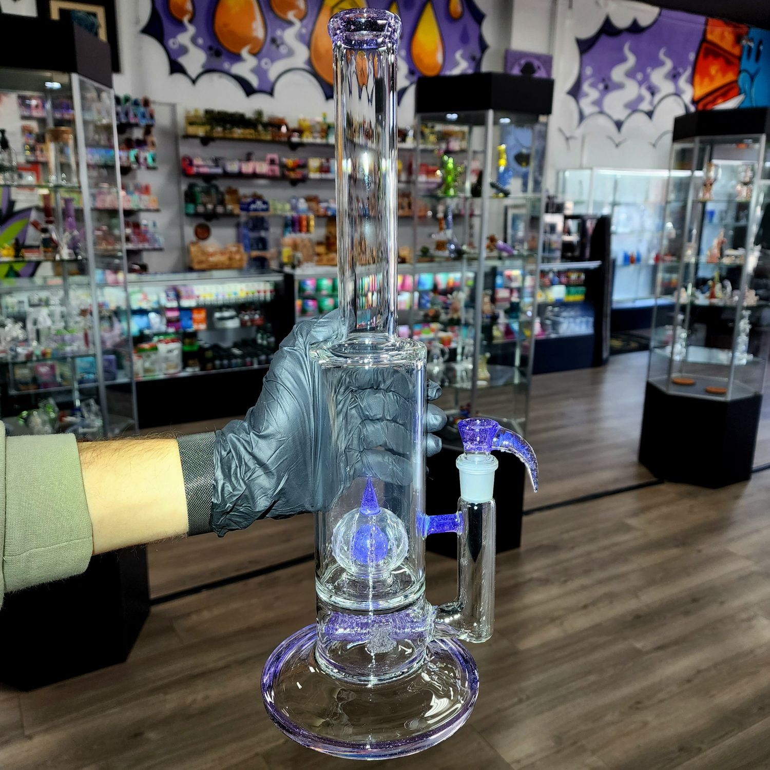 2k Dbl Gridline Dbl Gridded Ball-Purp Lollipop