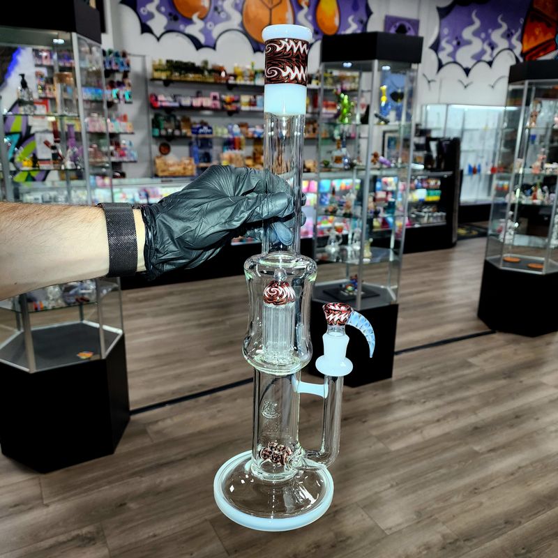 2k Fully Worked Dbl Inline to 8-arm Tree-White