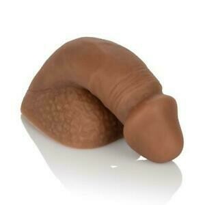 Packer Gear 5 inches Silicone Packing Penis Brown