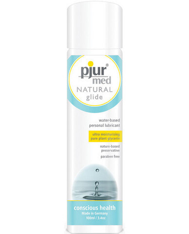 Pjur Med Natural Glide Lubricant 3.4 fluid ounces
