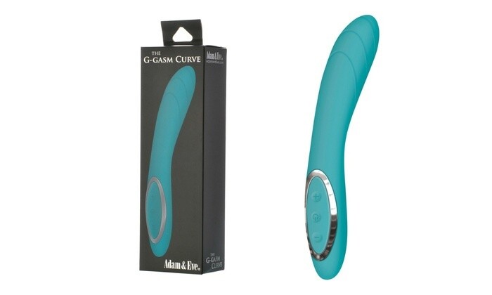 G-Gasm Curve G-Spot Vibrator Teal Green