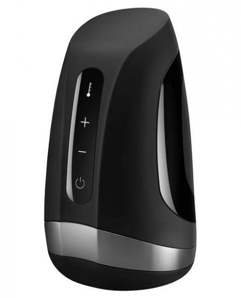 Satisfyer Heat Vibration Black Stroker Satisfyer Heat Vibration Black Stroker