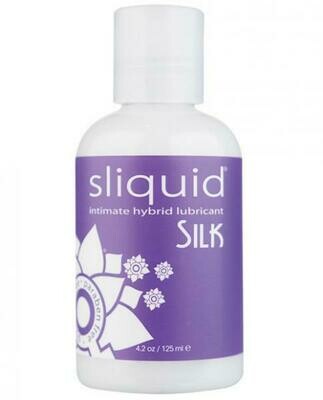 Sliquid silk hybrid lube glycerine and paraben free - 4.2 oz