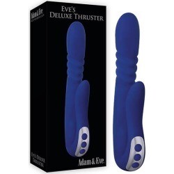 Eve's Deluxe Thruster Blue Rabbit Style Vibrator