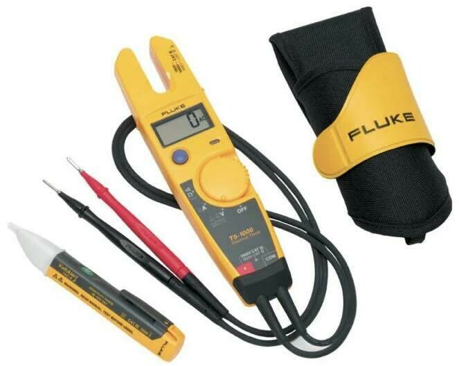 Fluke T5-1000 Electrical Tester Kit with Holster and 1AC II Voltage Tester