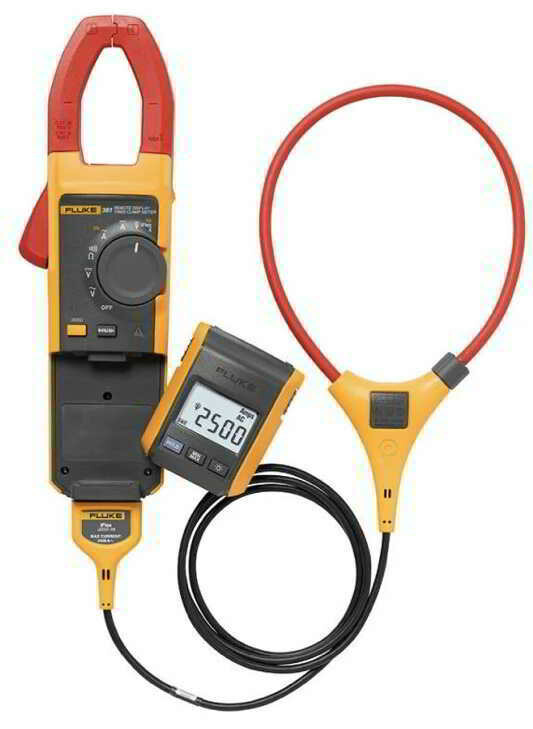 Fluke 381 Remote Display True RMS AC/DC Clamp Meter with iFlex