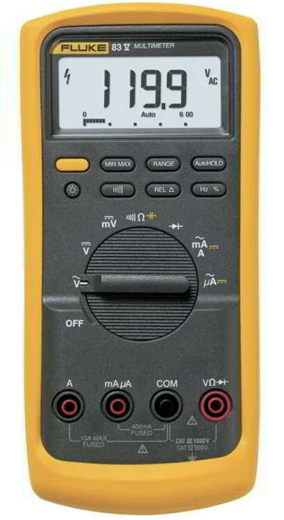 Fluke 83V Average Responding Industrial Multimeter