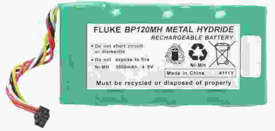Fluke BP120MH NiMH Battery Pack for Fluke 120 series, Fluke 43 and 43B