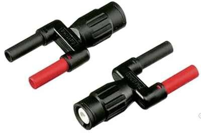 Fluke PM9082 Dual Banana Jack (female) to male BNC Adapter