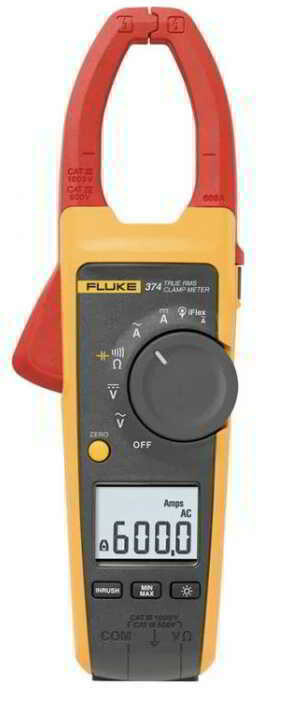 Fluke 374 True RMS AC/DC Clamp Meter