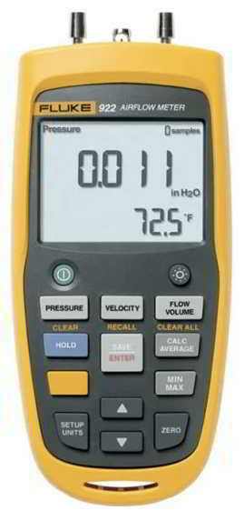 Fluke 922 Airflow Meter/Kit