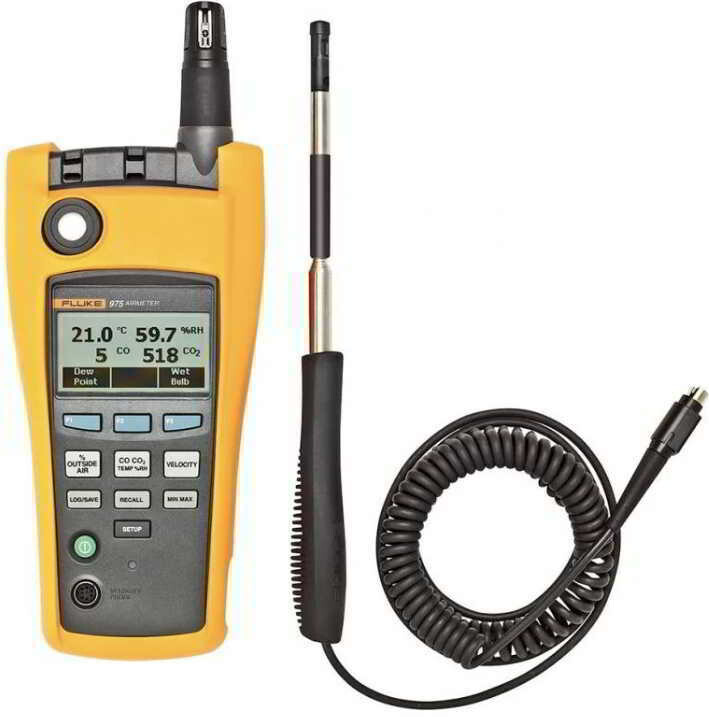 Fluke 975V AirMeter with Velocity Probe