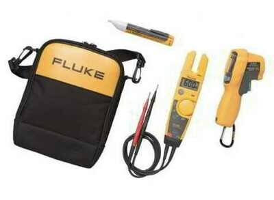 Fluke T5-600/62MAX+/1AC II IR Thermometer, Electrical Tester and Voltage Detector Kit