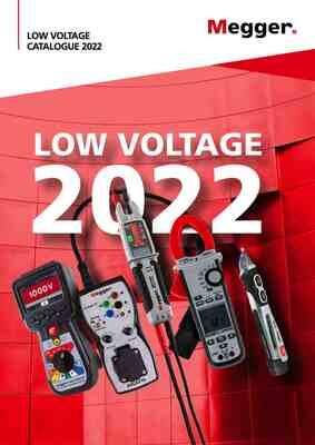 Megger 2022 Contractor Catalog (Low Voltage Testers)