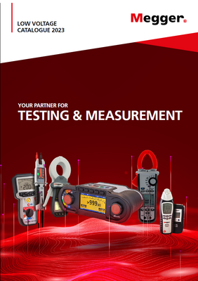 Megger 2023 Contractor Catalog (Low Voltage Testers)