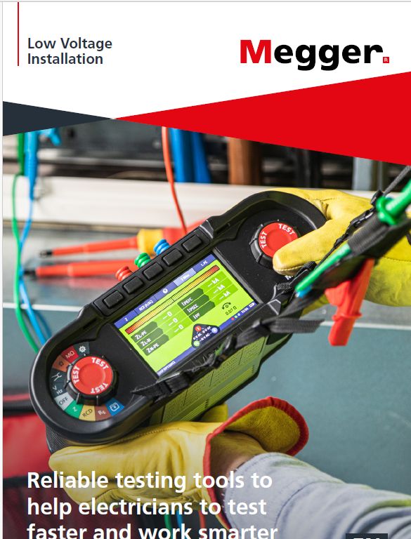 Megger Low Low Voltage Testers Catalog