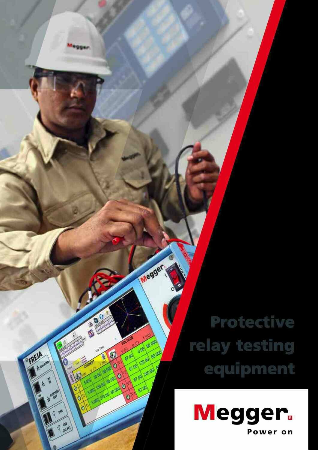 Megger Protective Relay Testing Catalog Megger Protective Relay Testing Catalog