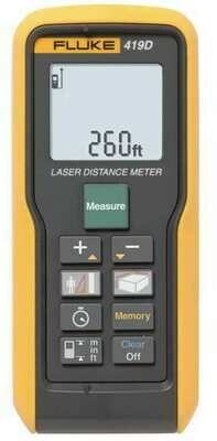 Fluke 419D Laser Distance Meter Fluke 419D Laser Distance Meter