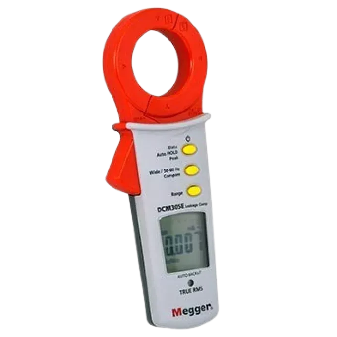 Megger DCM305E  Earth leakage clamp meter