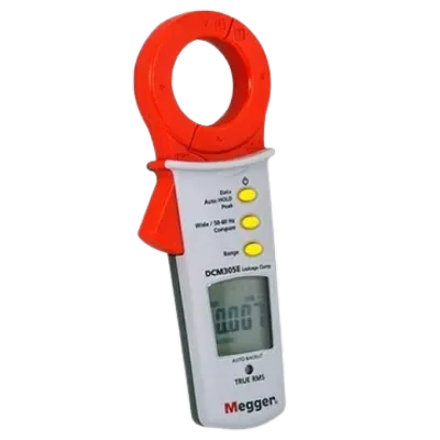 Megger DCM305E Earth leakage clamp meter Megger DCM305E Earth leakage clamp meter