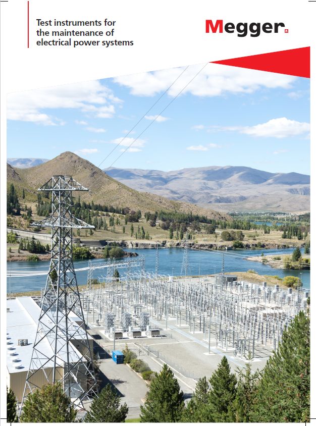 Megger Test instruments for the maintenance of electrical power systems