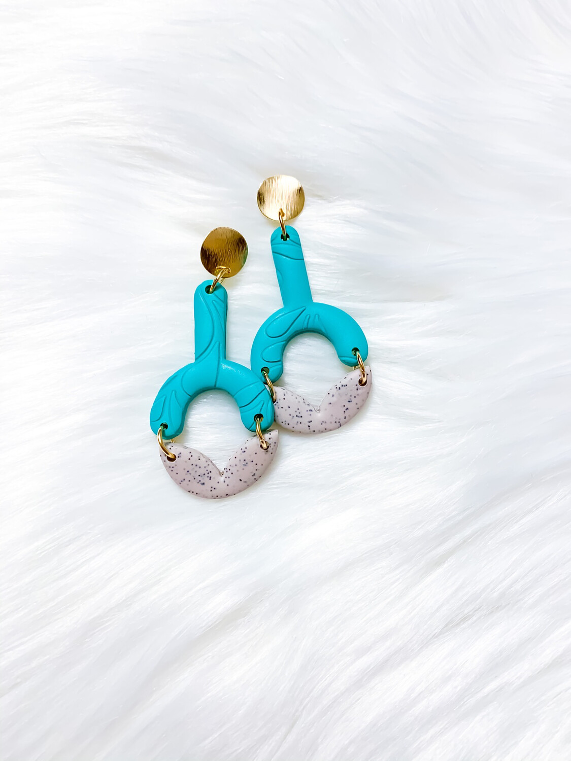 Audrey || Polymer Clay Earrings