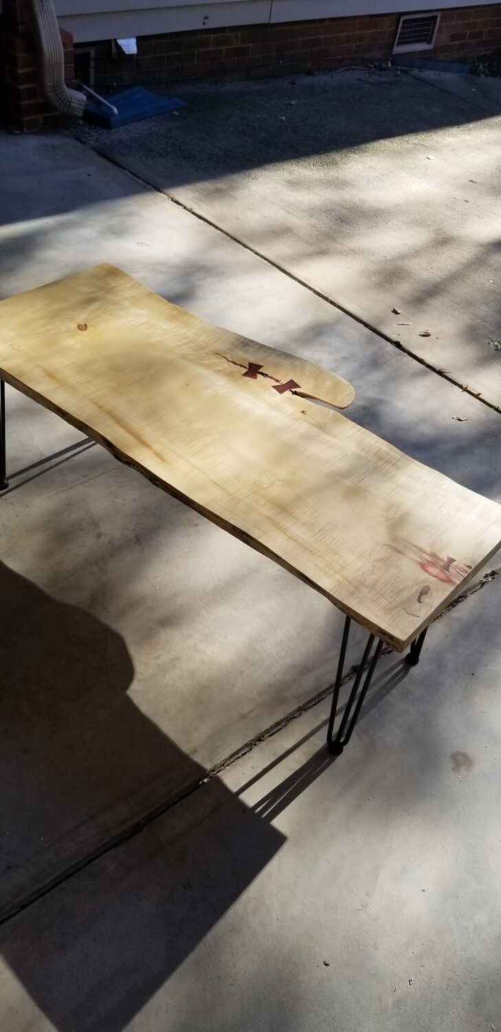 Live edge coffee table