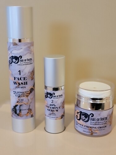 Mens Simple skincare line....Collagentlemen Set (Winter Sale !)