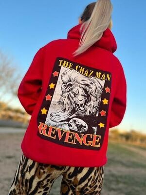 The Chaz Man Revenge Sweatshirt in Red