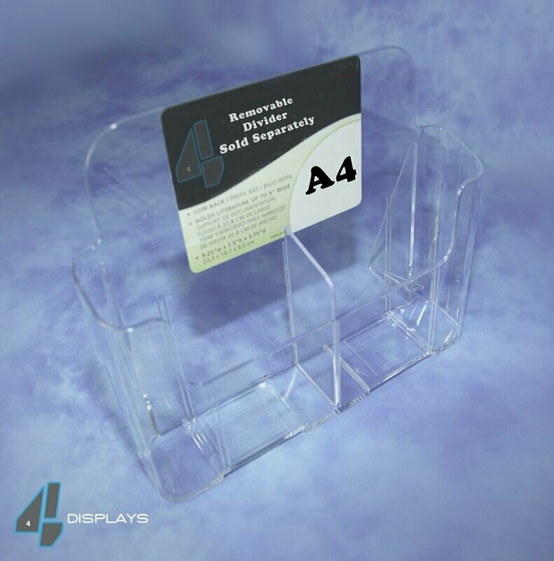 A4 Holder, Free Standing.