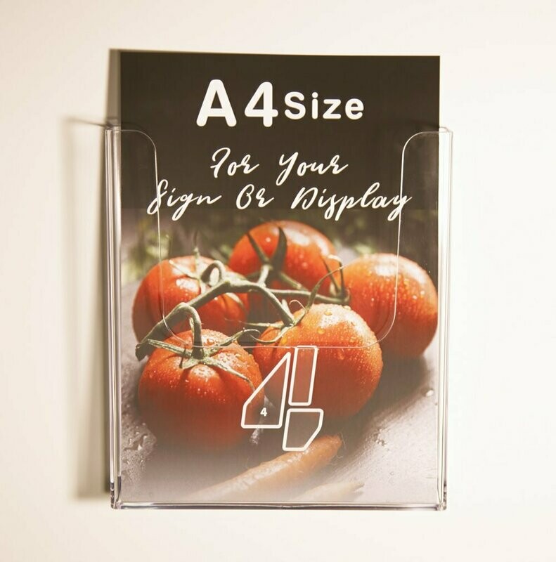 A4 Holder Wall Mount. Carton Qty20