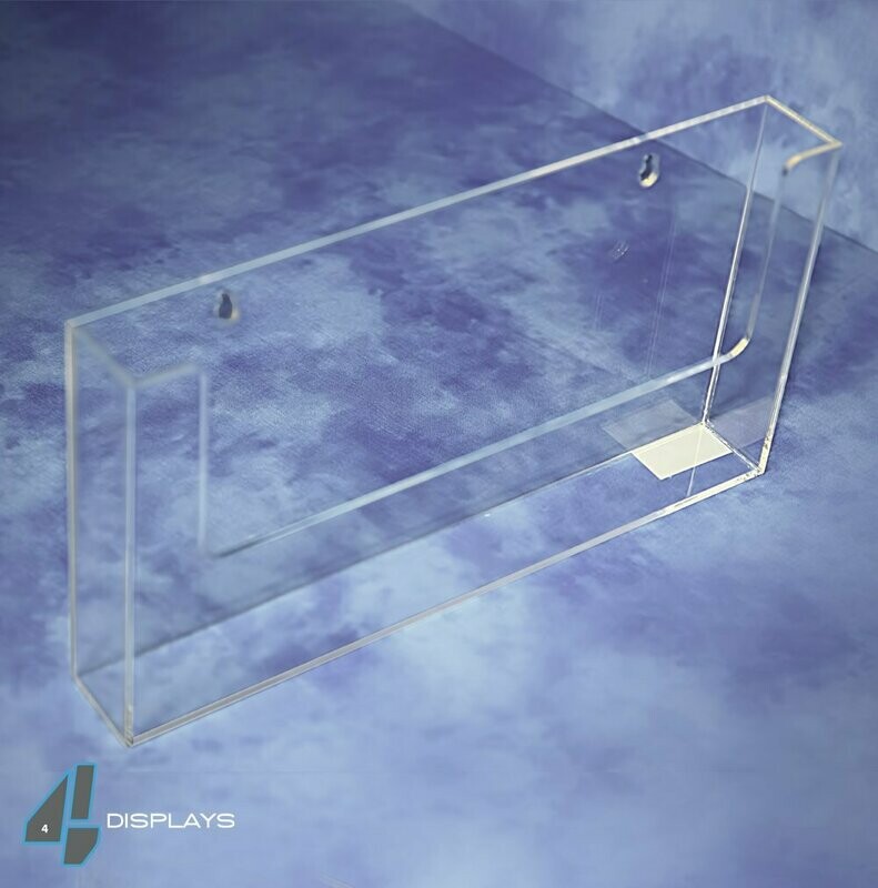 A4 One Pocket Brochure Display, Wall Holder
