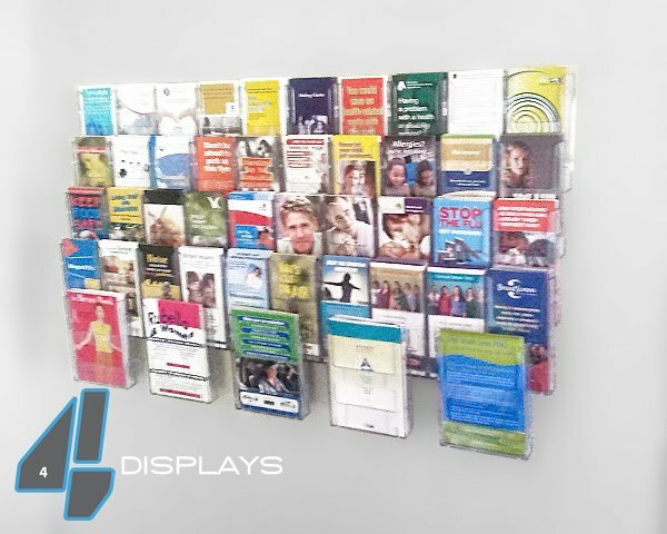 A5 Lit-Loc Modular Brochue Holder.