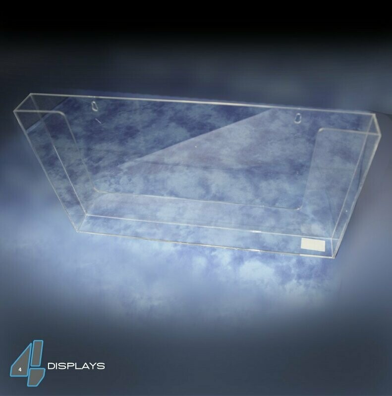 A3 Single Pocket Brochure Holder, Landscape, Wall Mount