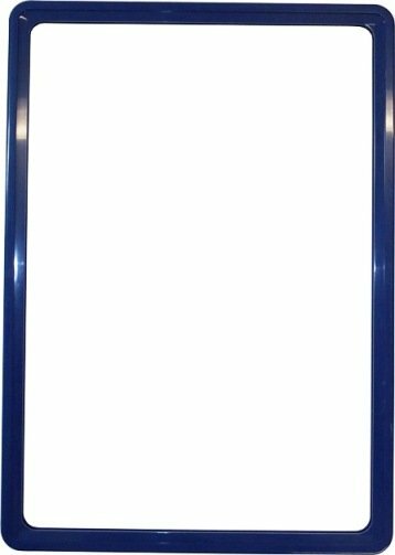 Poster / Sign Frame A4 Blue