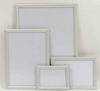A3 Snap frame, Mitred Corner, Silver