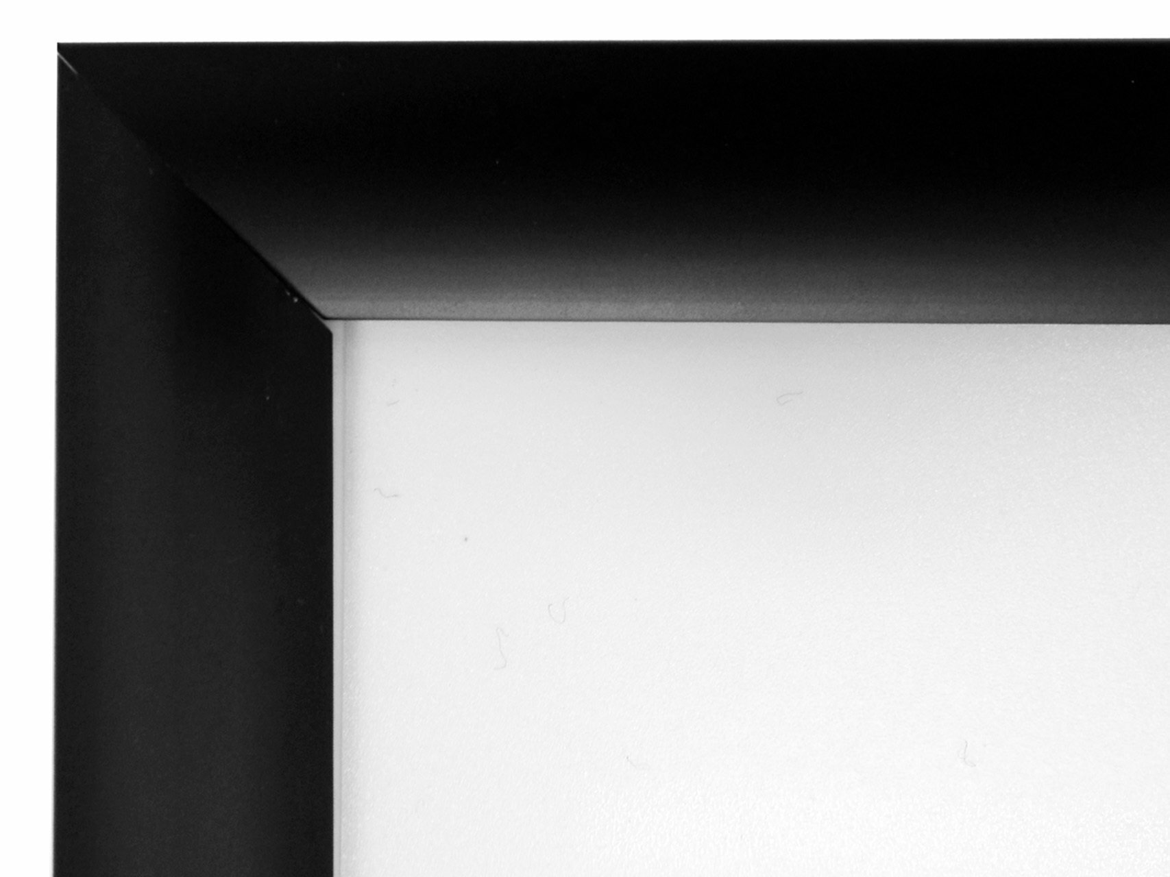 A0 Poster Snap Frame, 30mm Wide Profile, PVC Cover BLACK