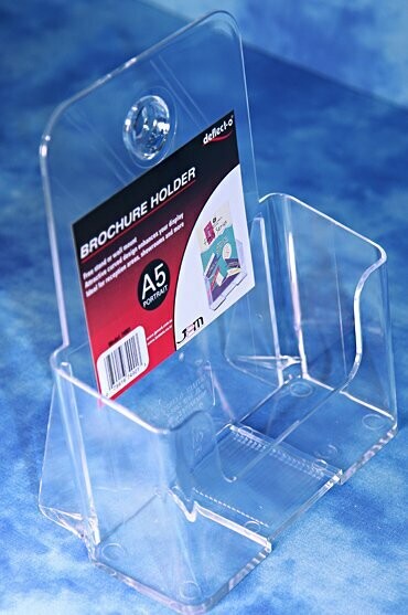 A5 Portrait Brochure Holder Desktop or Wall