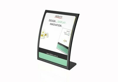 A6 Curved Anti-Reflective Sign Holder