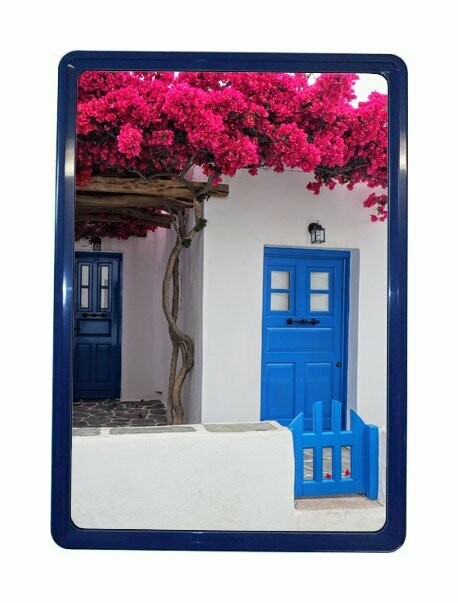Poster / Sign Frame A4 Blue