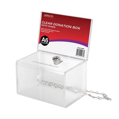 Coin Box with sign holder