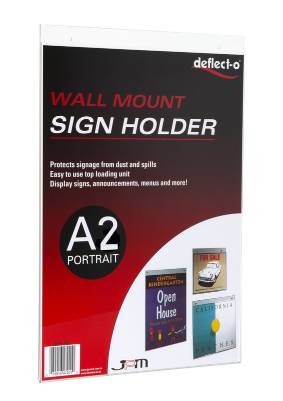 Wall Sign Holder A32Portrait