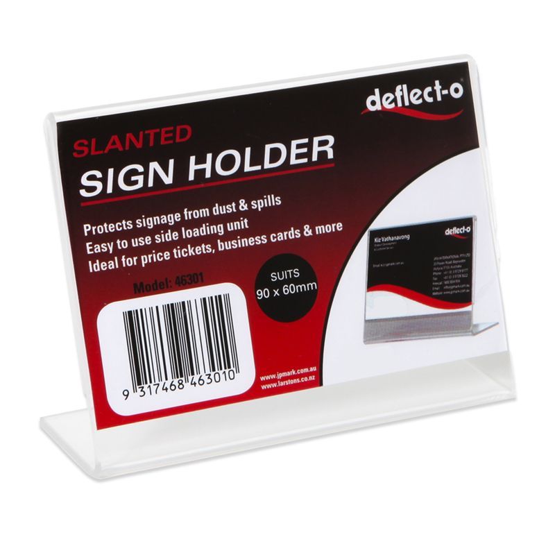 Sign Holder Slanted